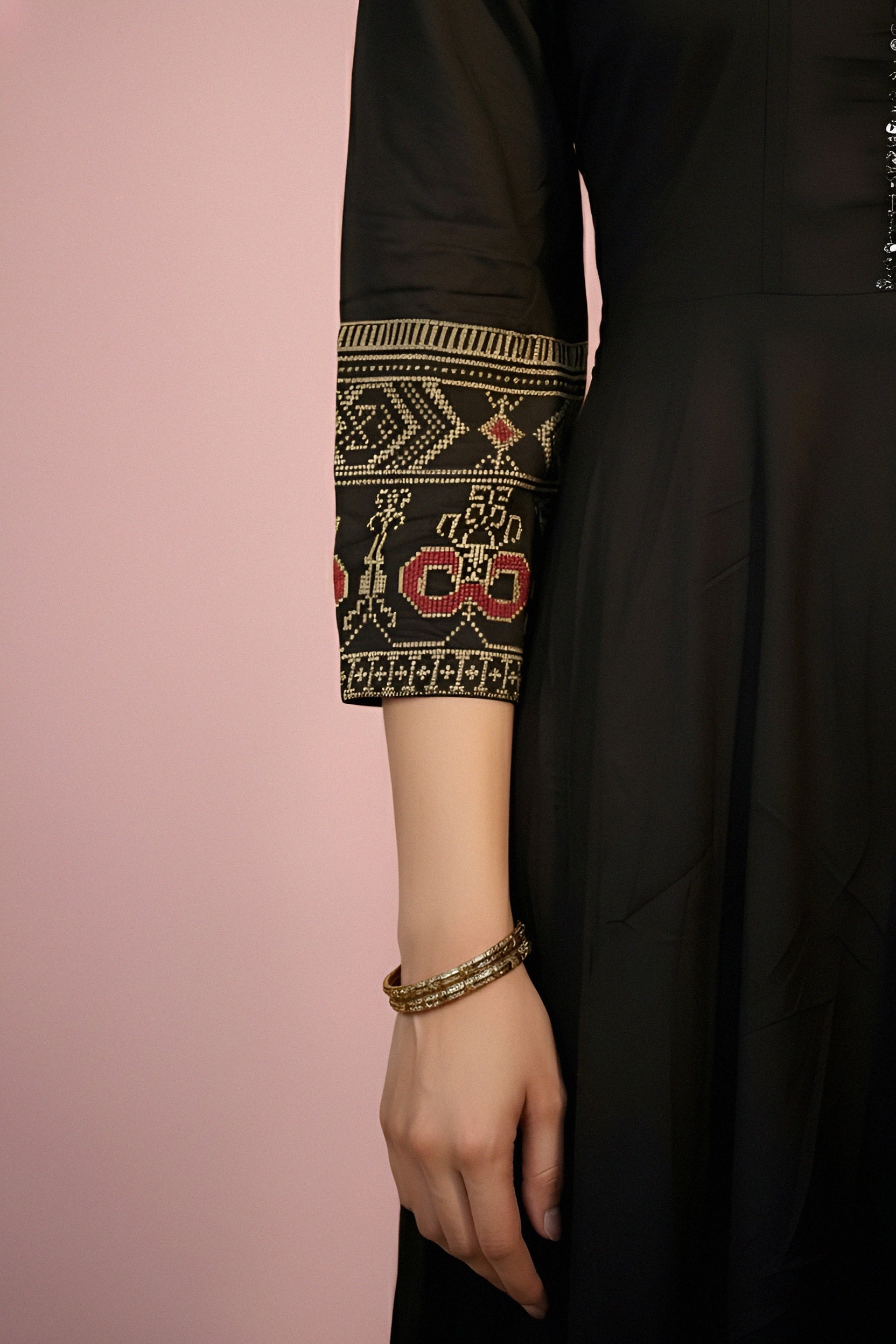 Kalamkari-inspired kurti set