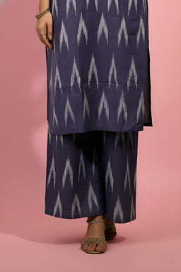 Ikat Kurti Set