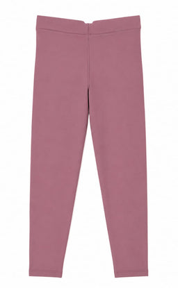 Mauve Cotton Stretch Ankle Length Legging