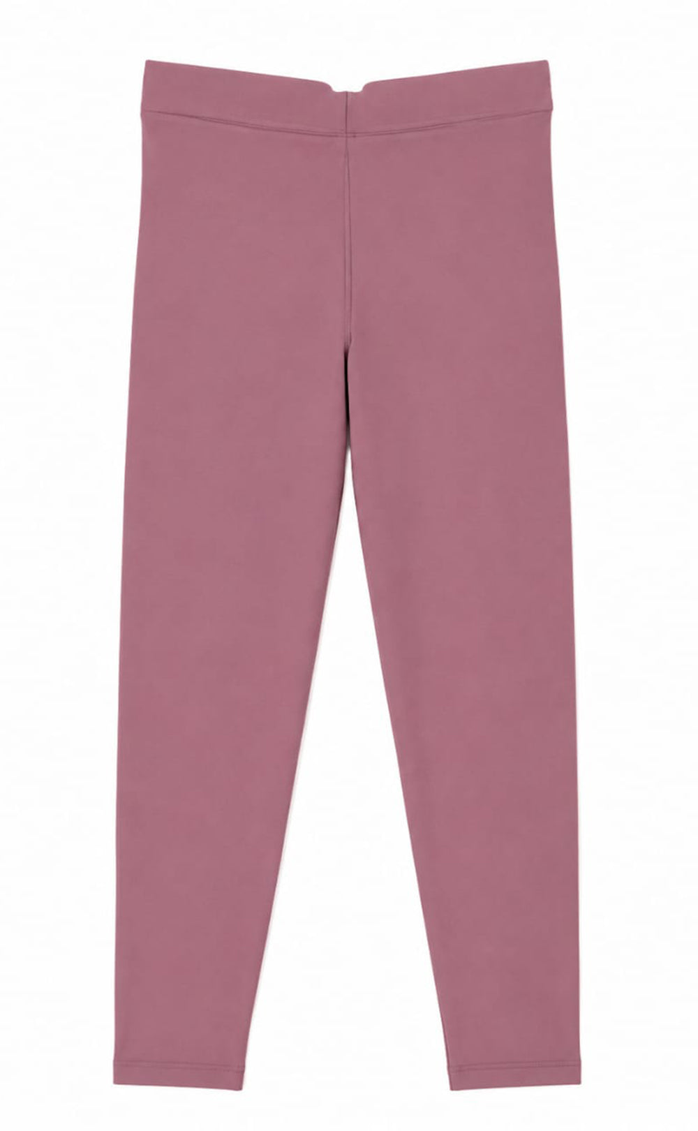 Mauve Cotton Stretch Ankle Length Legging
